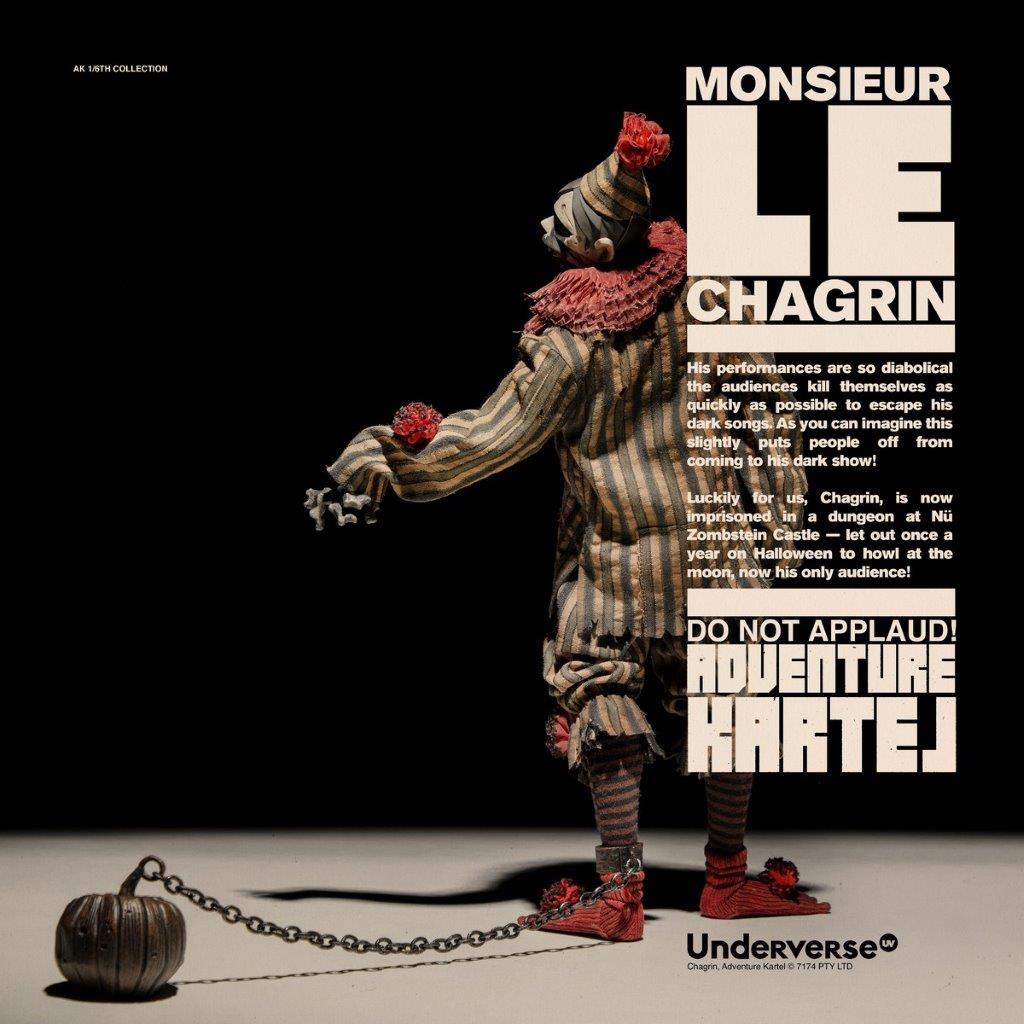 その他 Underverse MONSIEUR CHAGRIN Ashley Wood MONSIEUR LE CHAGRIN PRE-ORDER EDITION — UNDERVERSE