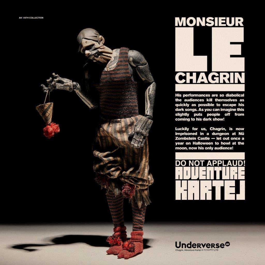 Underverse ADVENTURE KARTEL MONSIEUR LE CHAGRIN by Ashley