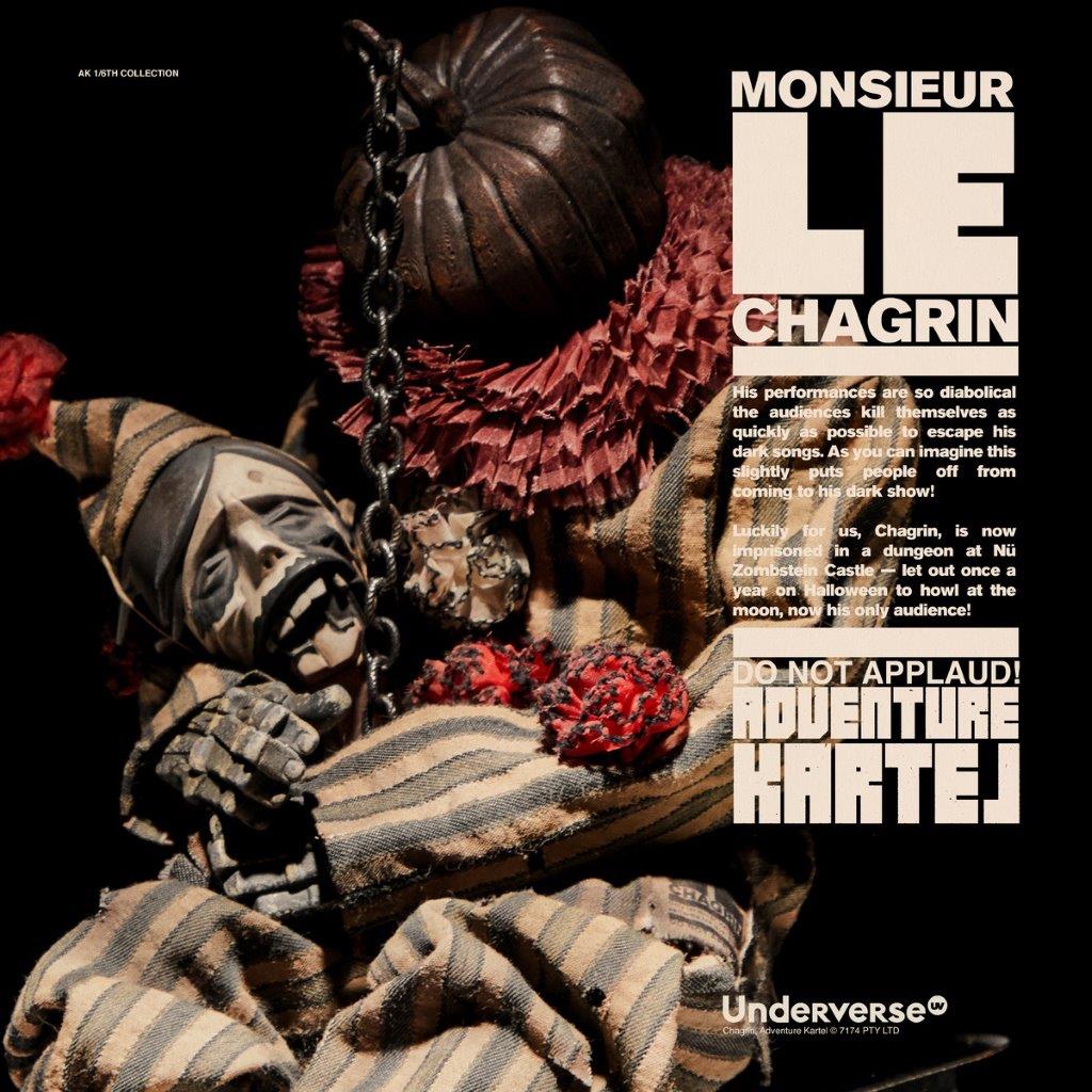 その他 Underverse MONSIEUR CHAGRIN Ashley Wood MONSIEUR LE CHAGRIN PRE-ORDER EDITION — UNDERVERSE