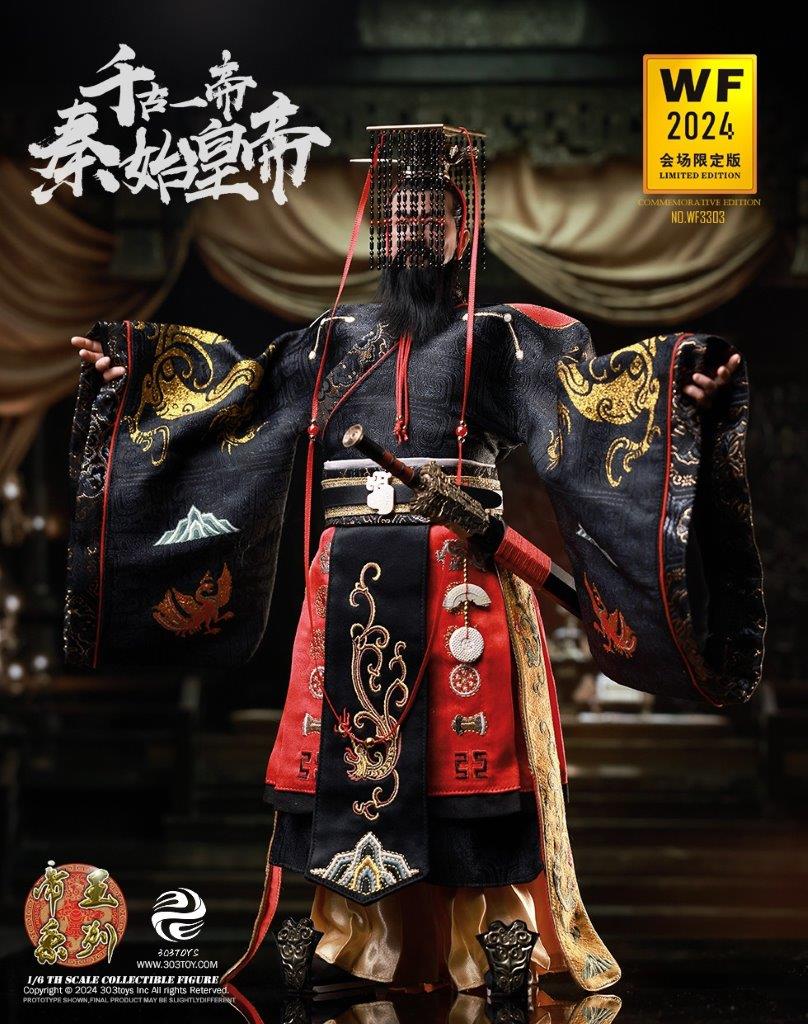 アクセサリー emperor 303 Toys 1/6 THE ETERNAL EMPEROR QIN SHI HUANG WF2024 EVENT