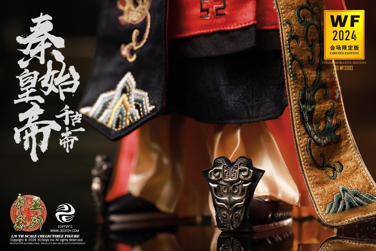 アクセサリー emperor 303 Toys 1/6 THE ETERNAL EMPEROR QIN SHI HUANG WF2024 EVENT