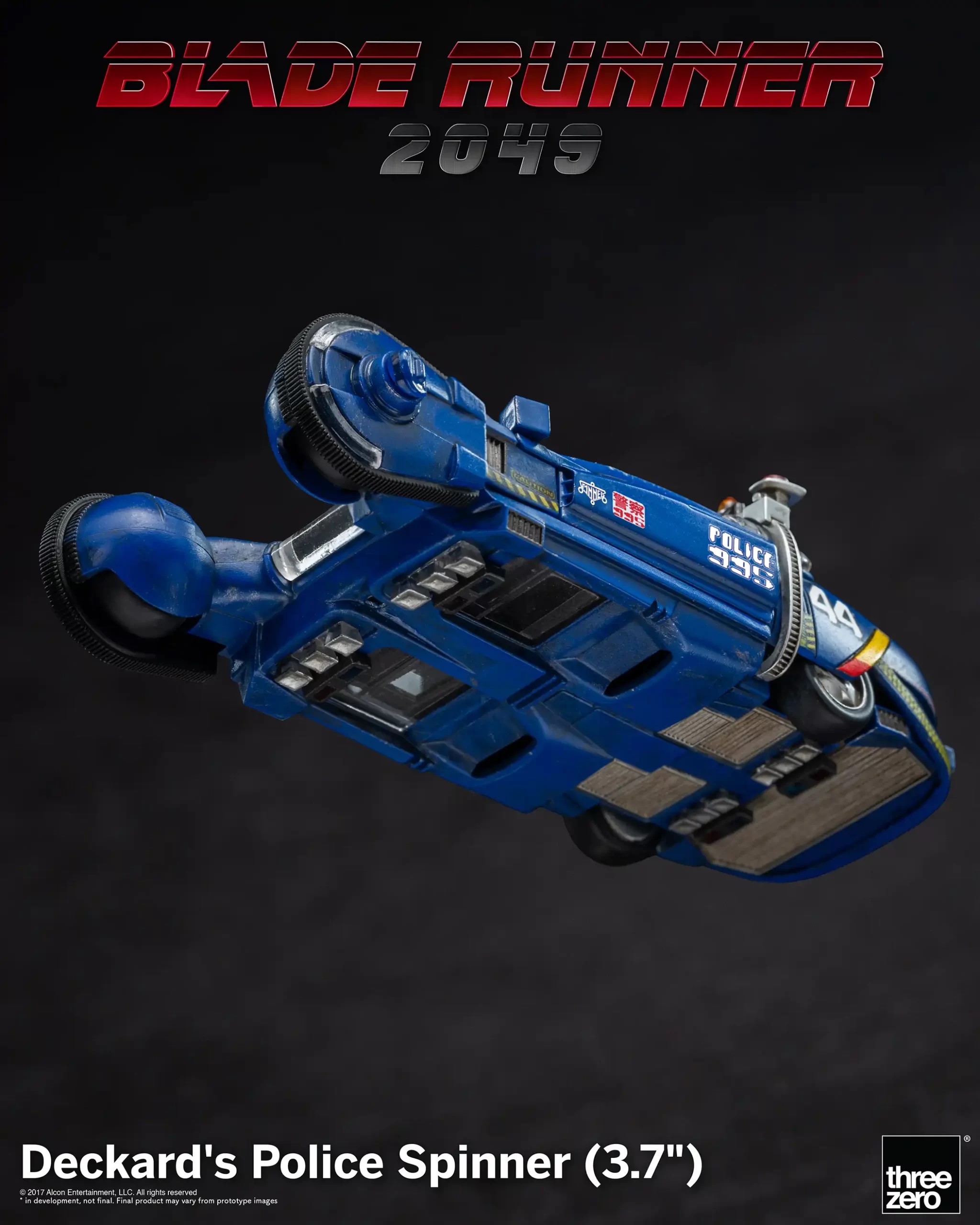 threeA Zero Blade Runner 2049 Deckard's Police Spinner [3A-3Z0689