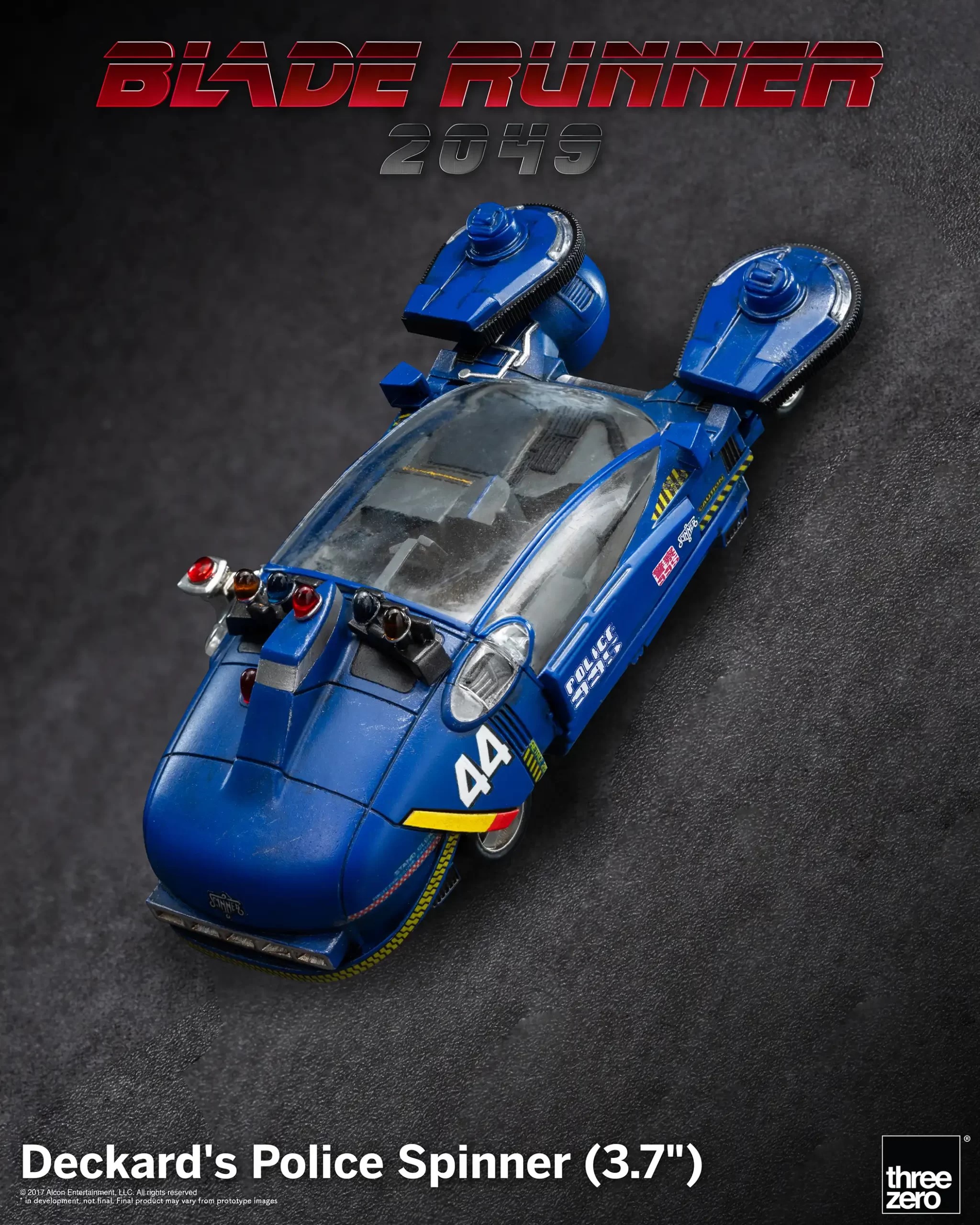 threeA Zero Blade Runner 2049 Deckard's Police Spinner [3A-3Z0689