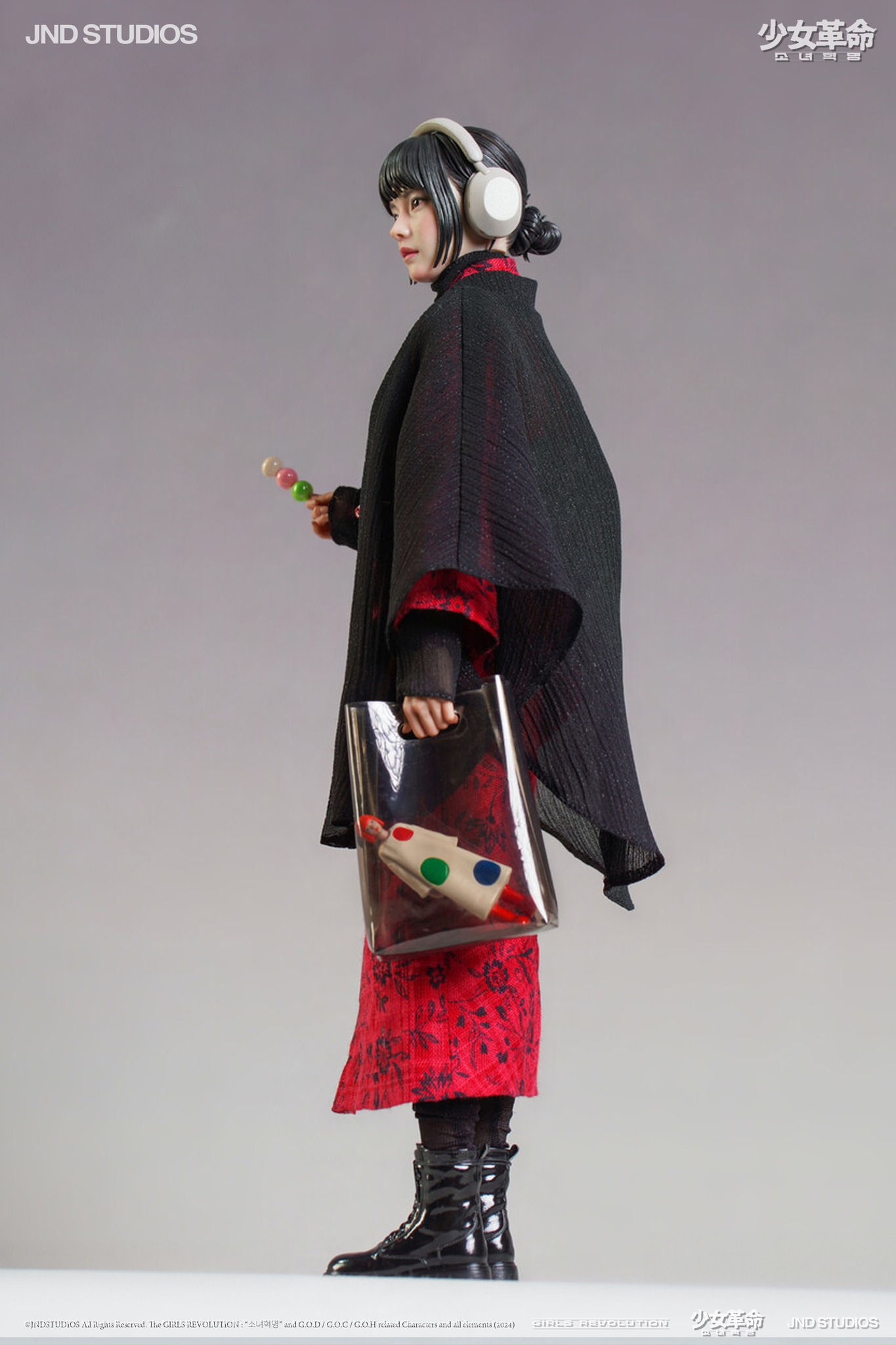 JND 1/6 Paripi Yu 標準版GSR-001アクションフィギュア JND STUDIOS Girls' Revolution Paripi Yu 1/6 Action Figure [GSR-001