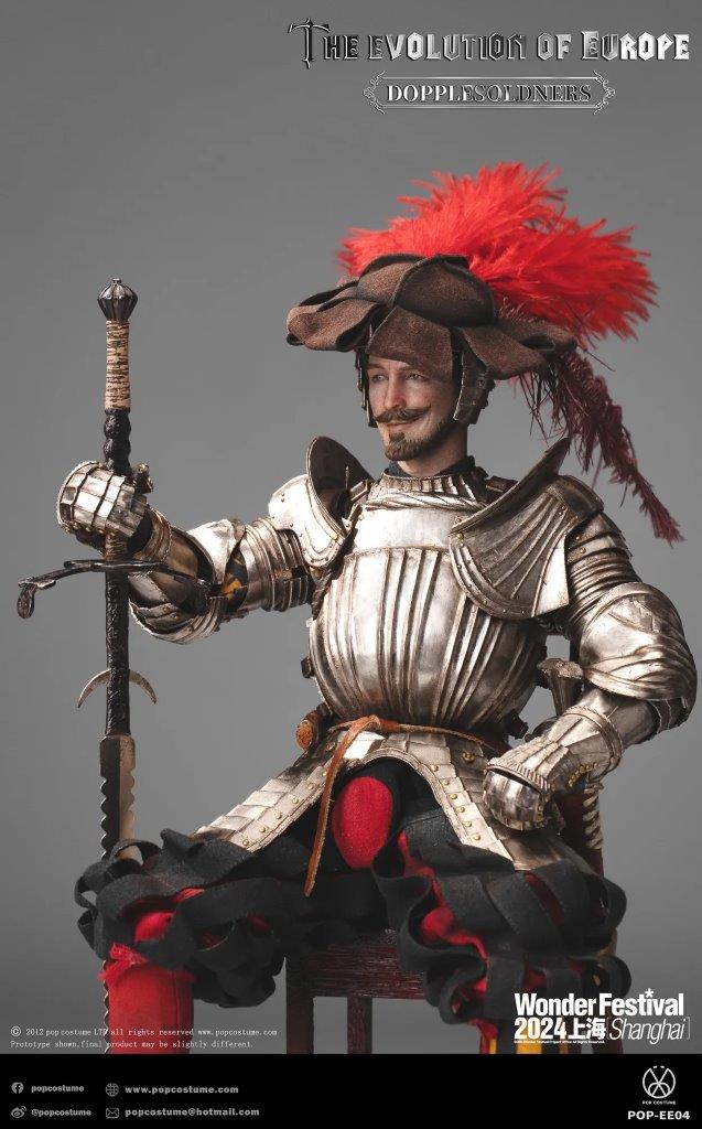 POP COSTUME 1/6ヨーロッパユニバーサリス EE04 ドップラー剣士 POP COSTUME 1/6 EE04 2024 Wonder Festival LIMITED EDITION