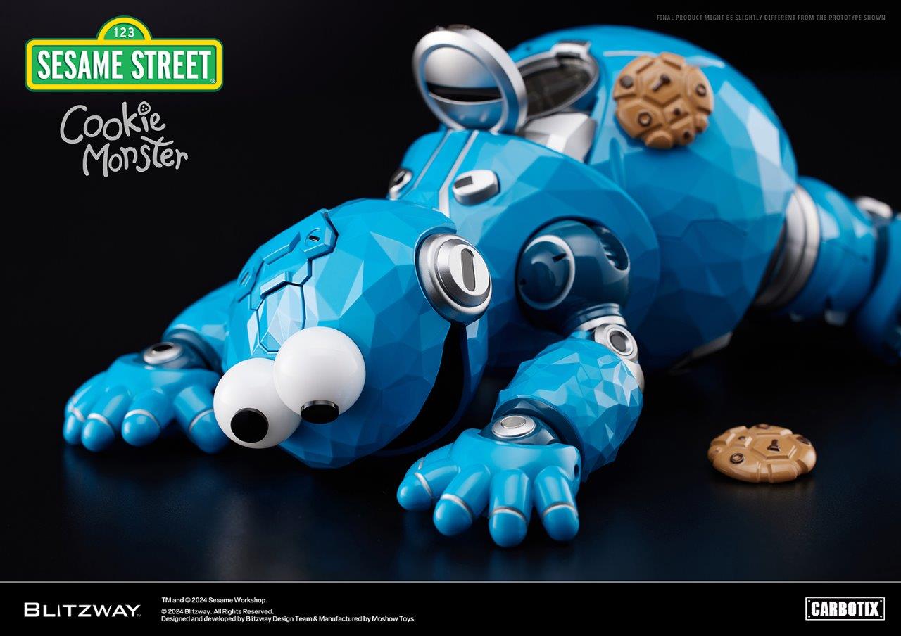Blitzway クッキーモンスター Pre Order Sesame Street Cookie Monster - Blitzway Carbotix