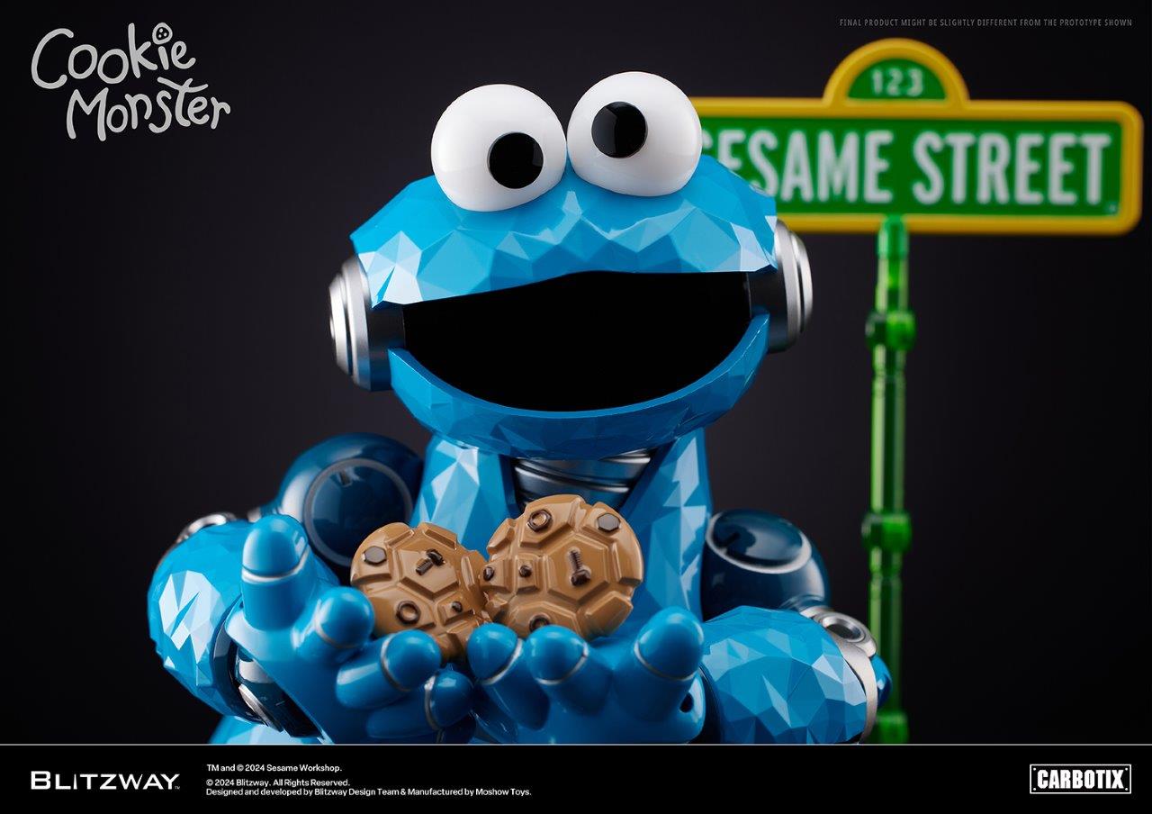Blitzway クッキーモンスター Pre Order Sesame Street Cookie Monster - Blitzway Carbotix