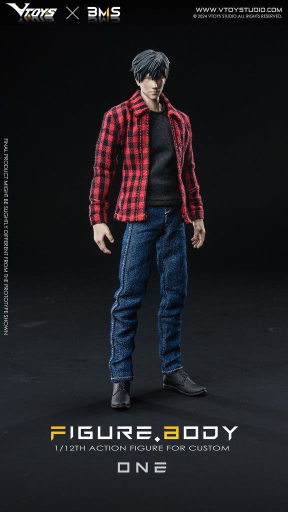 VTOYS X BMS 1:12 Figure Body One in Yellow Skin [VSD-VB003] - EKIA