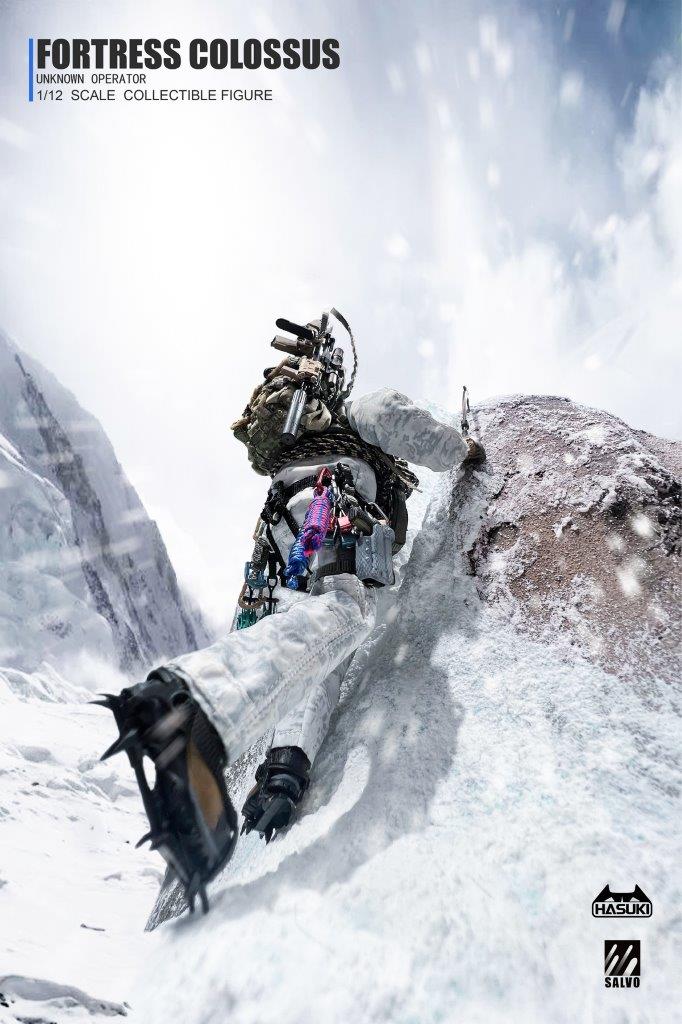 HASUKI 1/12 Black Ops Salvo Series 03 Snow Mountain Ghost [HAS