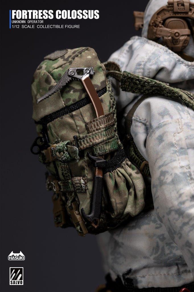 HASUKI 1/12 Black Ops Salvo Series 03 Snow Mountain Ghost [HAS