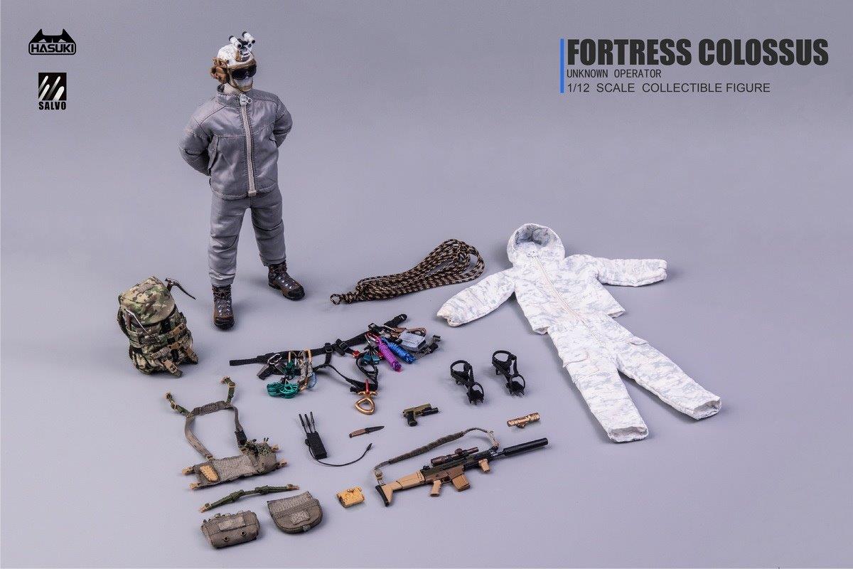 HASUKI 1/12 Black Ops Salvo Series 03 Snow Mountain Ghost [HAS