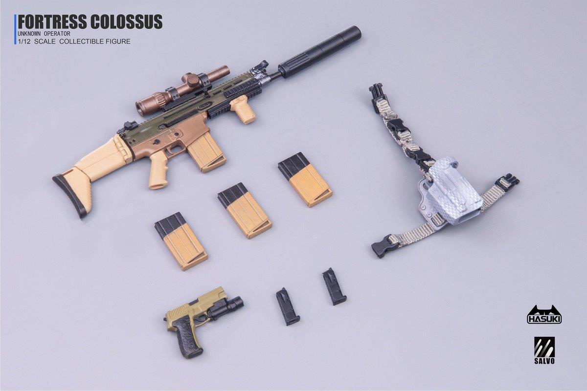 HASUKI 1/12 Black Ops Salvo Series 03 Snow Mountain Ghost [HAS