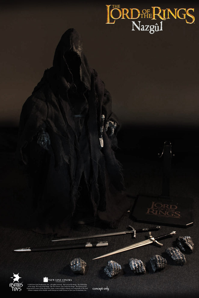 asumus toys nazgul &amp; steed二体セット Asmus Nazgul and steed review - YouTube
