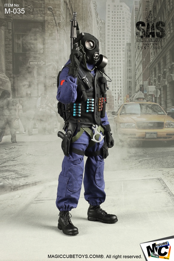 SAS 1987-2000 1/6アクションフィギュア M-035 MC-M035] MC Toys British SAS Special Air Service CRW 1987-2000