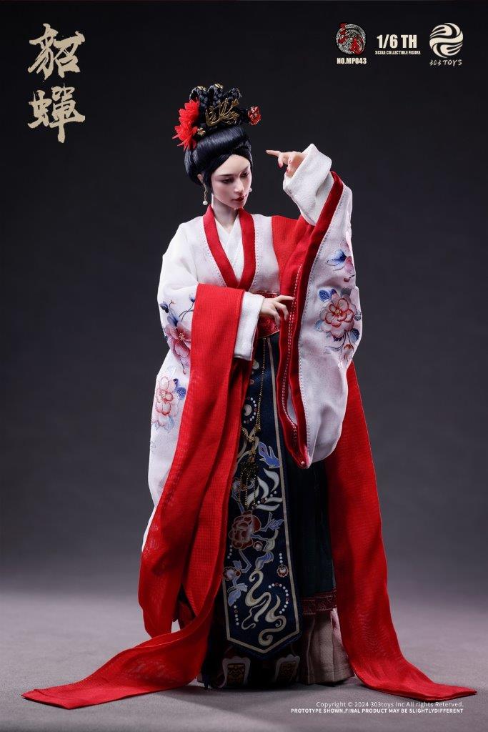 たえちゃん✨ 303 Toys 1/6 Diao Chan Female Action Figure [303T-MP043