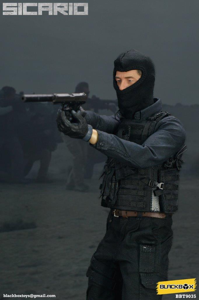 Black Box Toys 1:6 Sicario Action Figure [BB-9035] - EKIA Hobbies