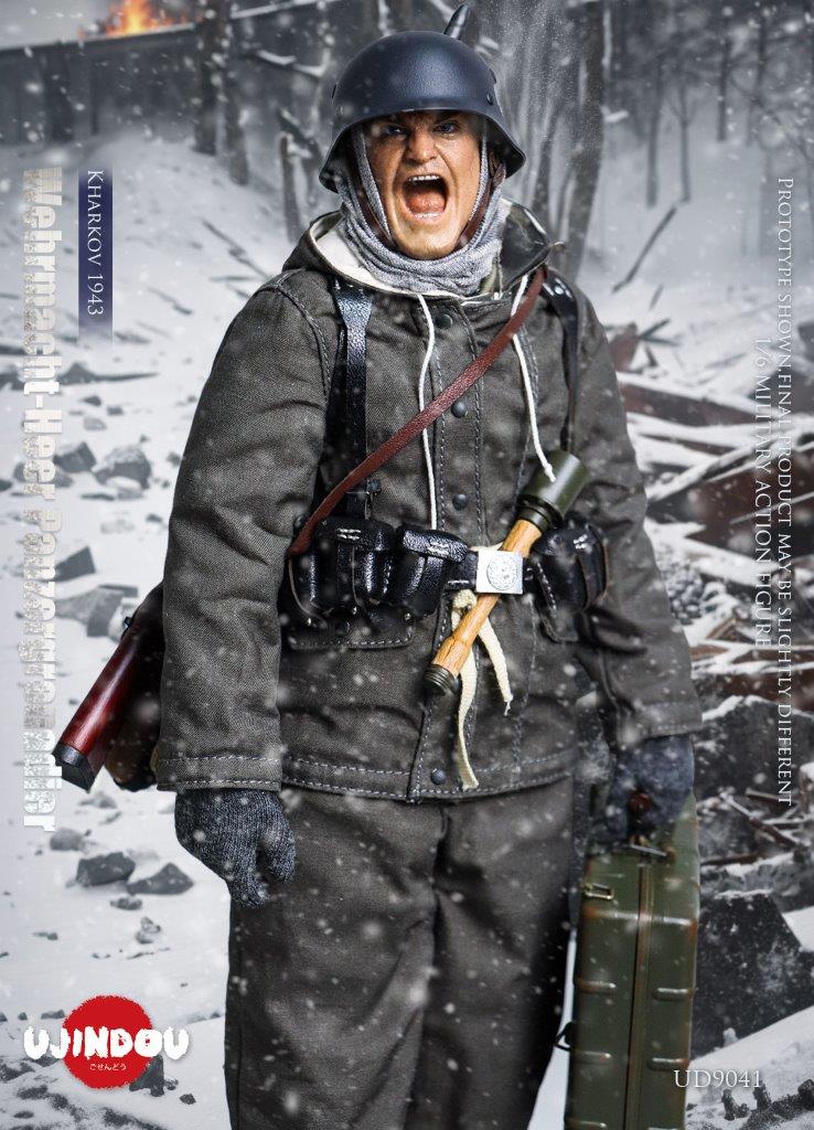 その他 UJINDOU 1/6 WWII Wehrmacht-Heer UD9041 UJINDOU Wehrmacht-Heer Panzergrenadier UD9041