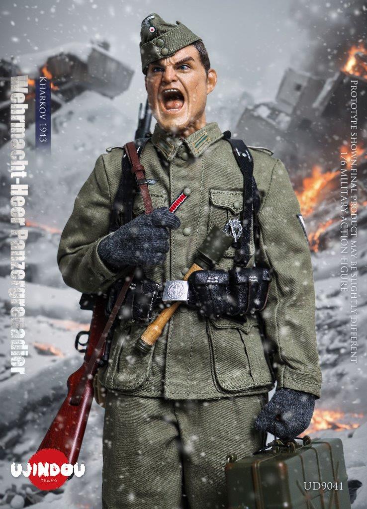 UJINDOU 1/6 WWII Wehrmacht-Heer Panzergrenadier, Kharkov 1943