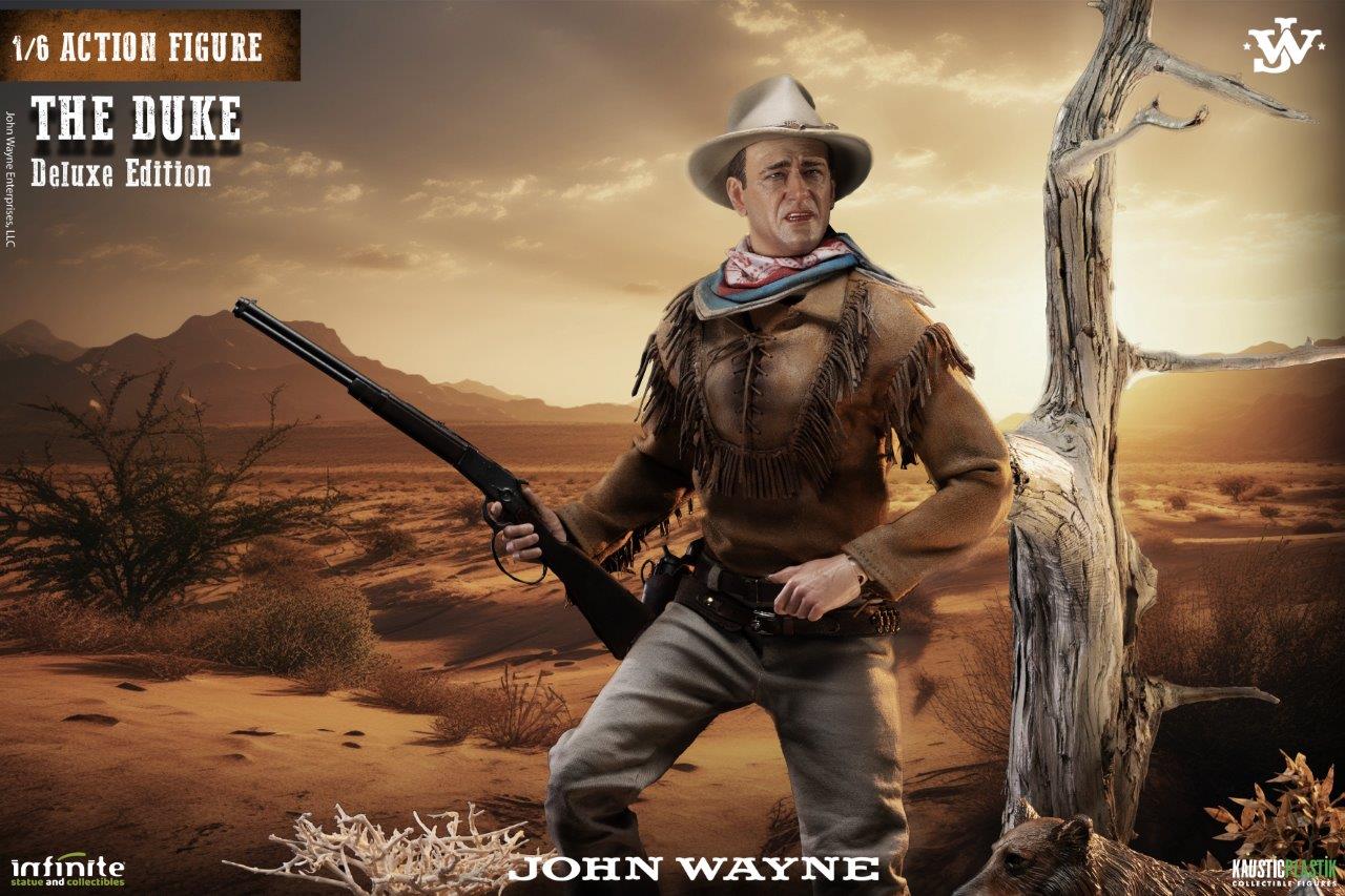 1/6 Infinite Statue X Kaustic John Wayne The Duke Deluxe Version [IK ...