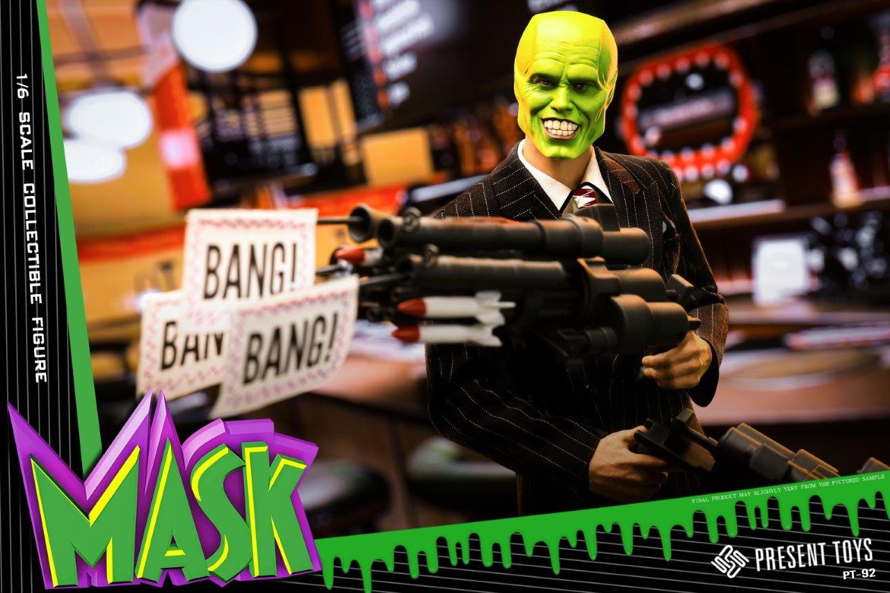 1/6 Present Toys Mask in Black Outfit Collector Figure [PST-SP92 ...