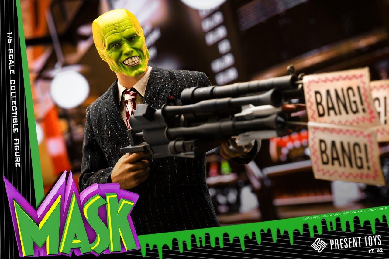 1/6 Present Toys Mask in Black Outfit Collector Figure [PST-SP92