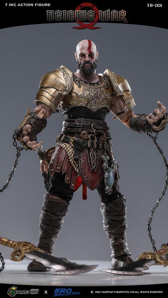 1/12 BroToys X TAKETHAT 7″ DEICIDE WAR DELUXE EDITION Figure