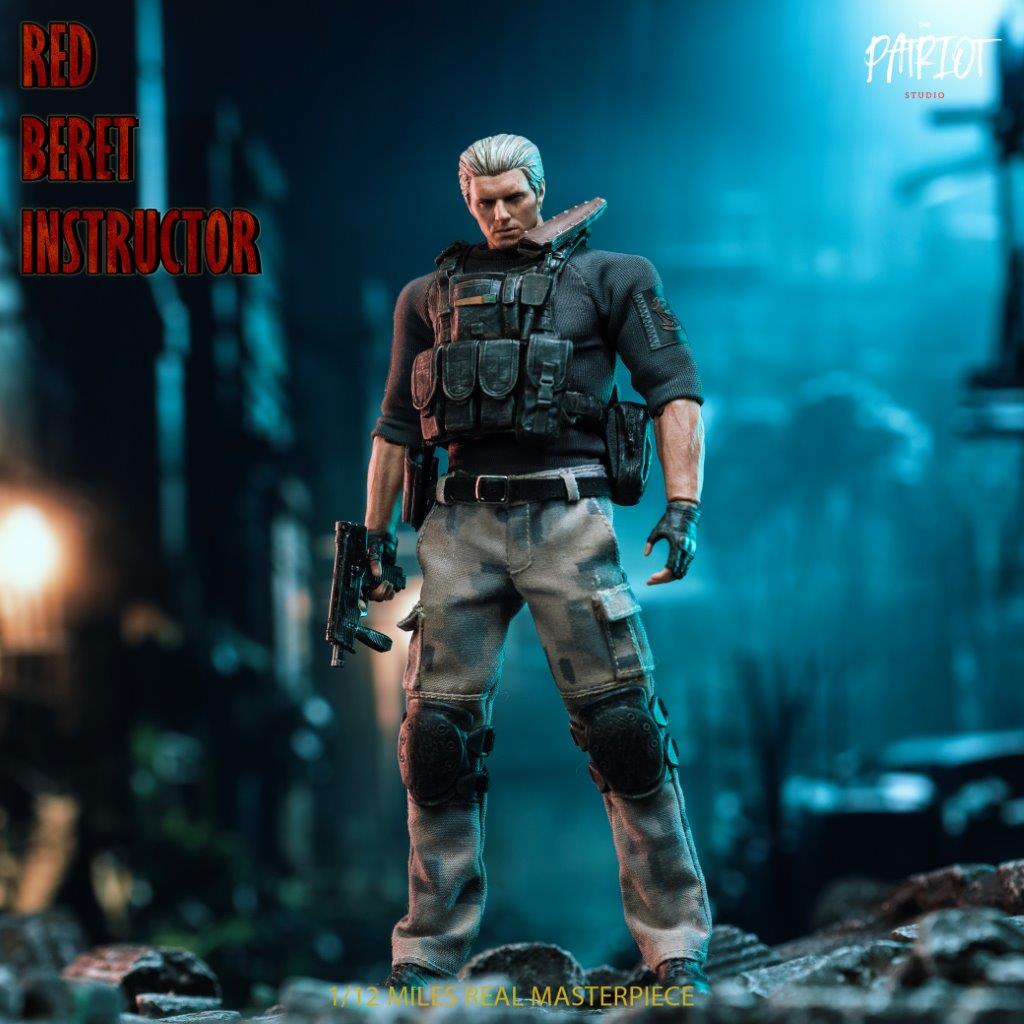 1/12 Patriot Studio Red Beret Instructor Type-A Action Figure [PA