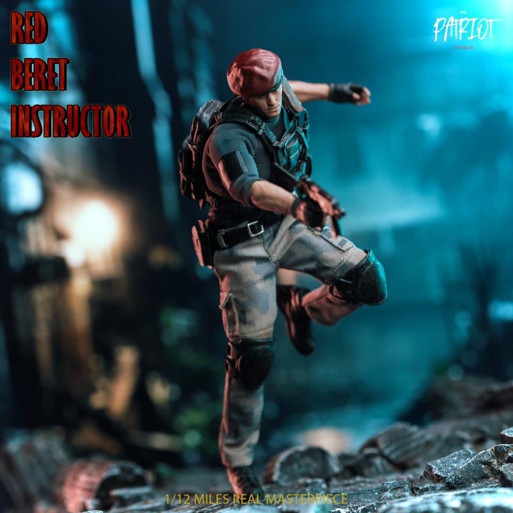 1/12 Patriot Studio Red Beret Instructor Type-A Action Figure [PA