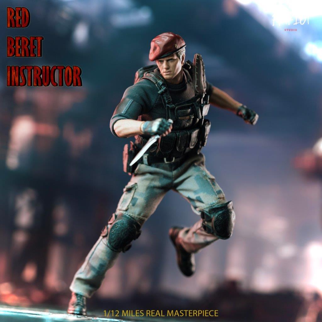 1/12 Patriot Studio Red Beret Instructor Type-A Action Figure [PA