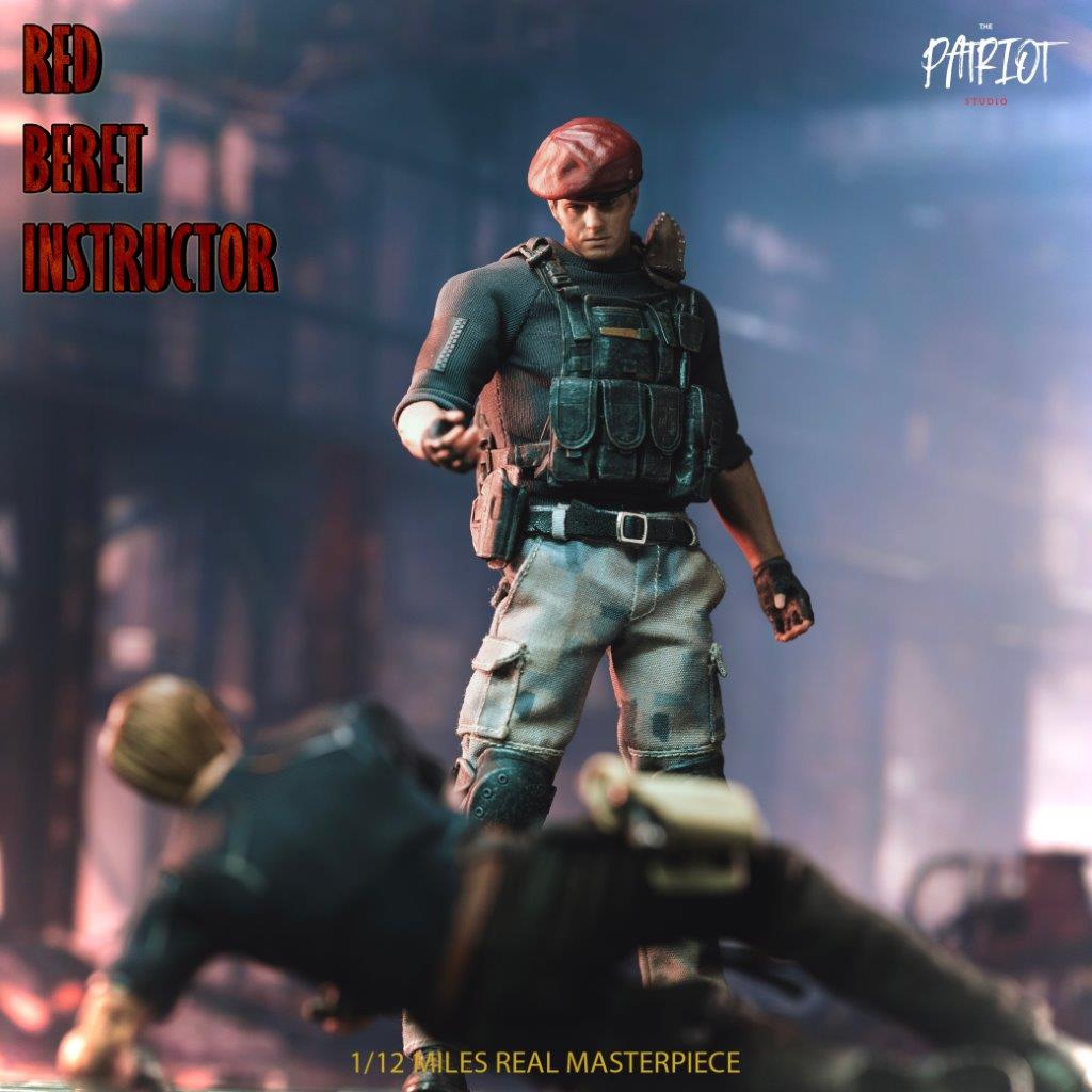 1/12 Patriot Studio Red Beret Instructor Type-A Action Figure [PA