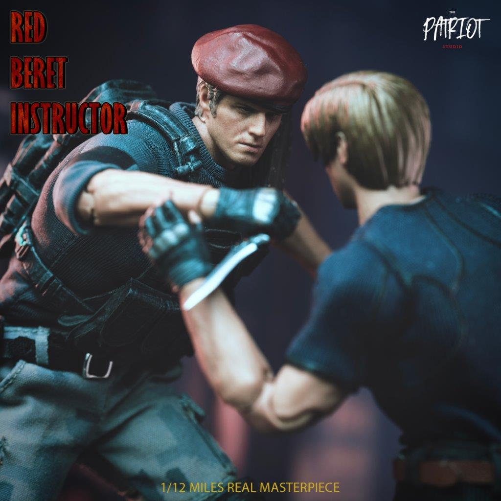 1/12 Patriot Studio Red Beret Instructor Type-A Action Figure [PA