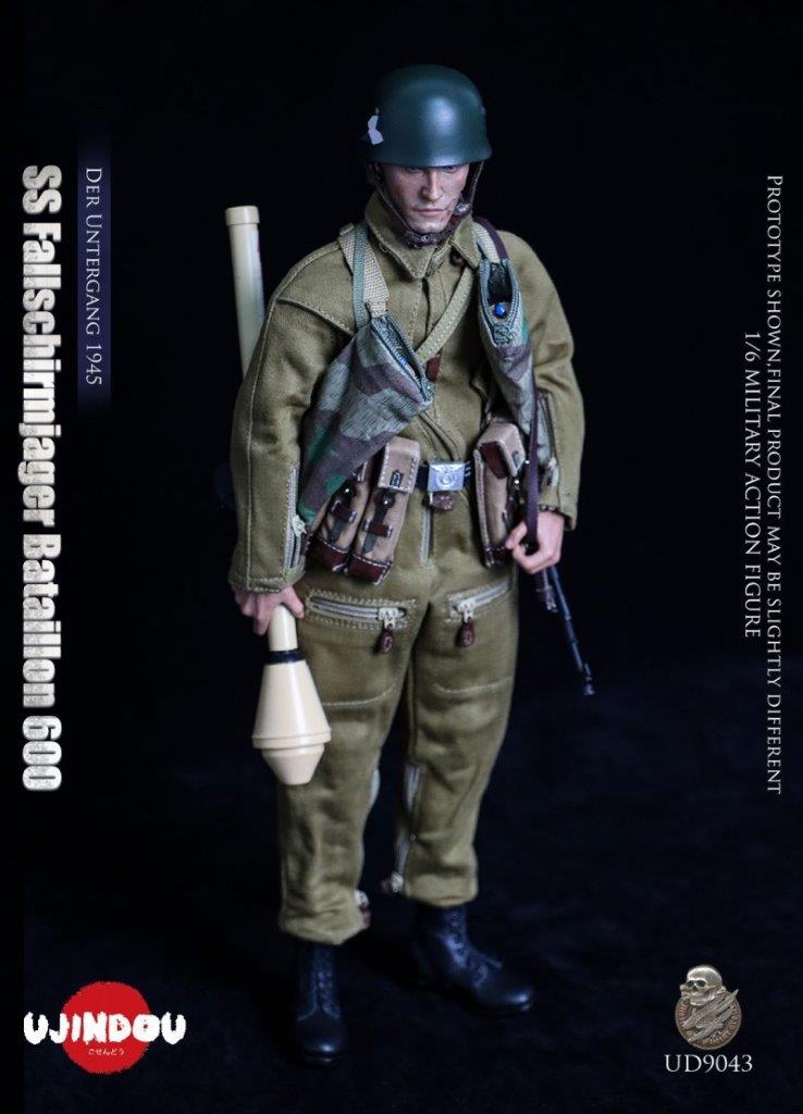 UJINDOU 1/6 SS Fallschirmjager Bataillon 600, Der Untergang