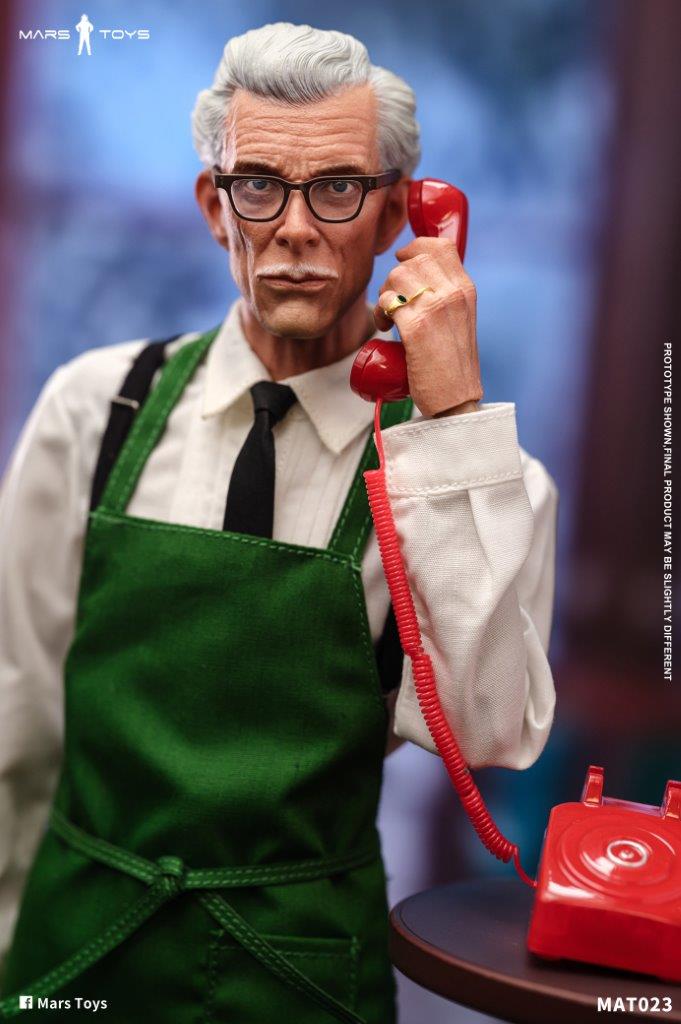 Mars Toys MAT023 アルフレッド Alfred 1/6バットマン Mars Toys MAT023 アルフレッド Alfred 1/6バットマン