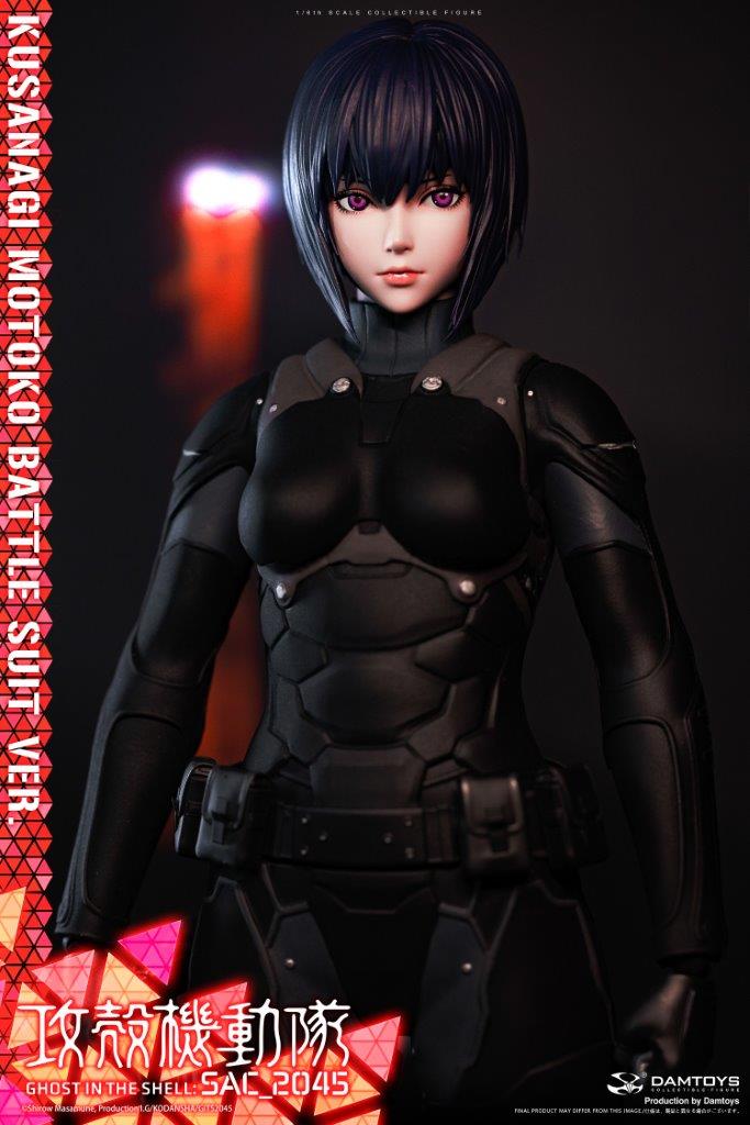 DAM Toys 1/6 Ghost in the Shell SAC_2045 Motoko Kusanagi