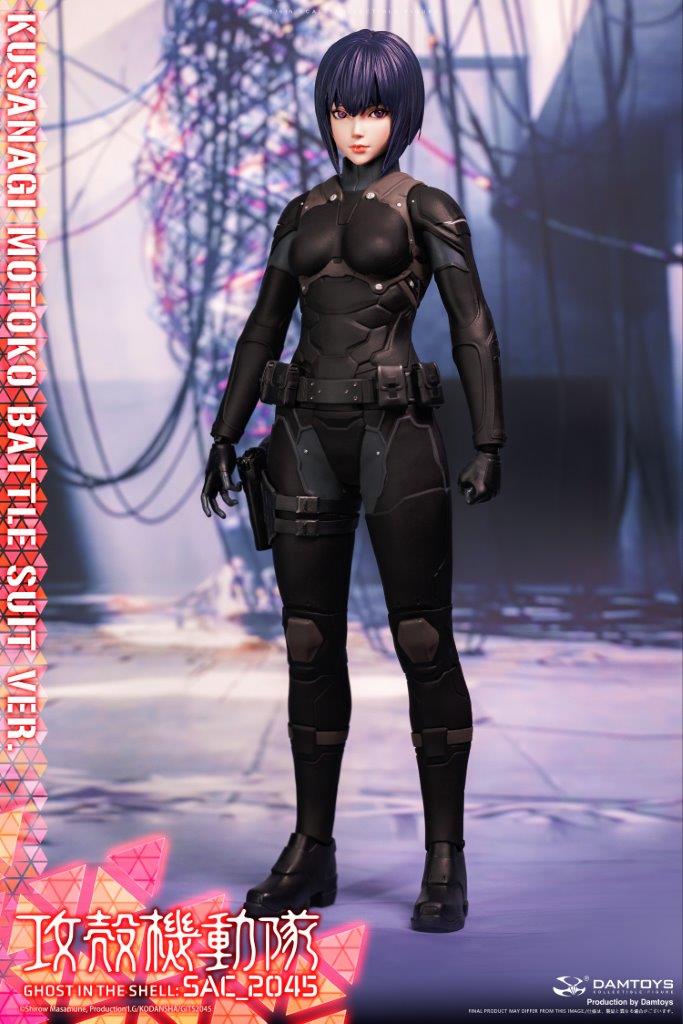 DAM Toys 1/6 Ghost in the Shell SAC_2045 Motoko Kusanagi Combat