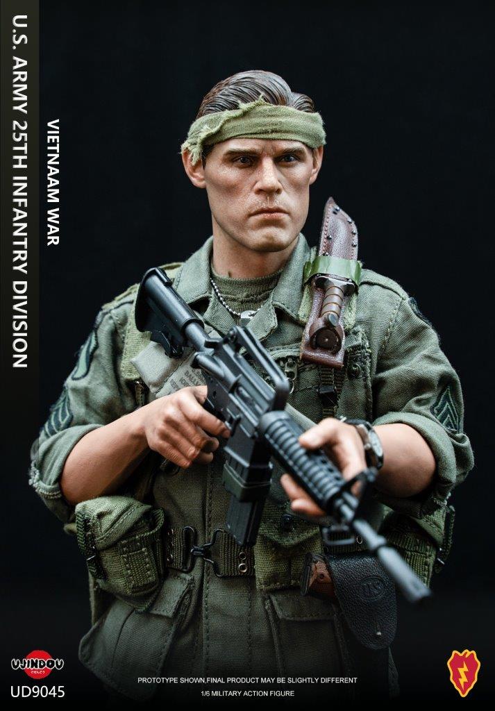 UJINDOU 1/6 アメリカ陸軍第25歩兵師団 UD9045 UJINDOU 1/6 U.S. ARMY 25TH INFANTRY DIVISION-VIETNAM WAR