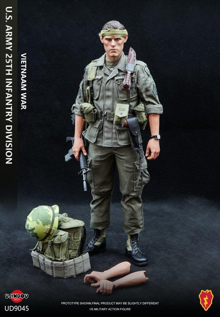 UJINDOU 1/6 U.S. ARMY 25TH INFANTRY DIVISION-VIETNAM WAR Figure