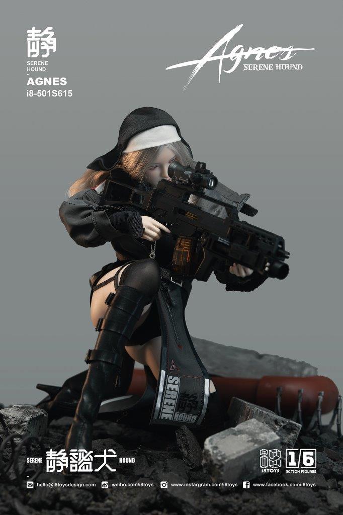 i8TOYS 1/6 Serene Hound “AGNES” Figure [I8-501S615] - EKIA Hobbies