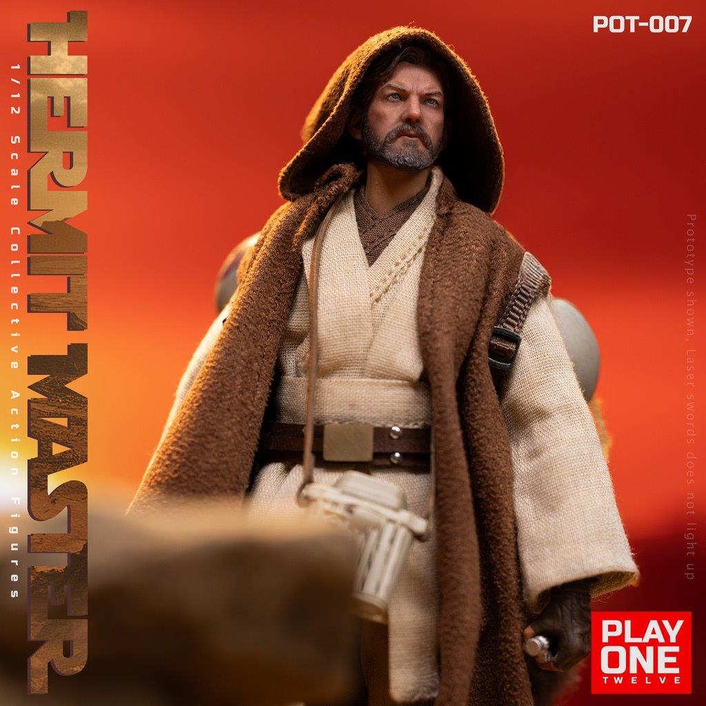 Play One twelve 1/12 Hermit Master Action Figure [POT-007] - EKIA