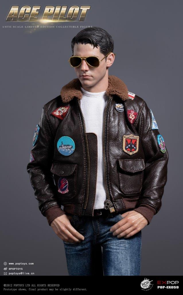 POP Toys 1/6 ACE Pilot Jacket Version Collectibles Figure [POP