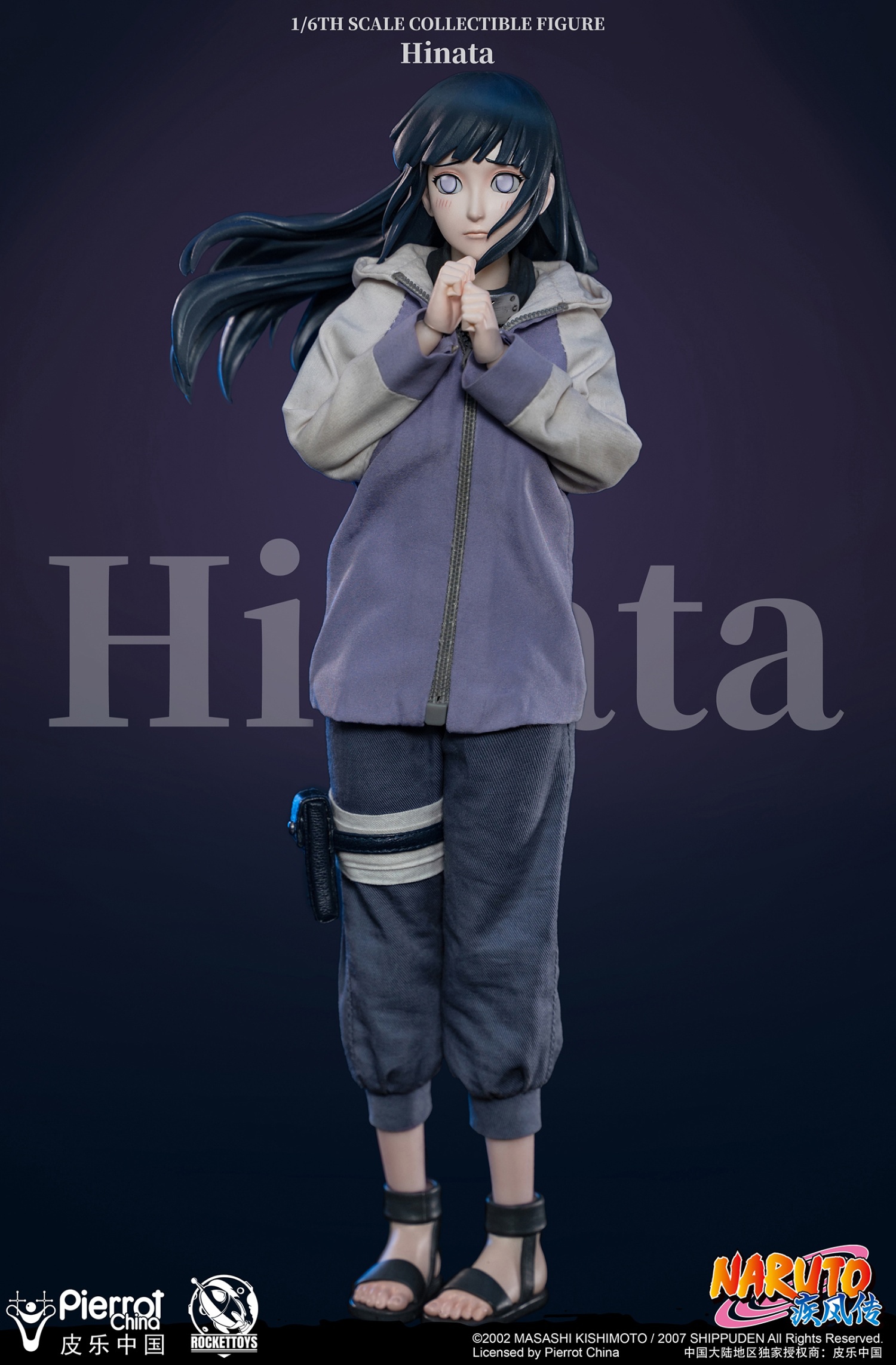 Rocket Toys 1:6 Naruto Hinata Collectible Figure [ROC-006] - EKIA