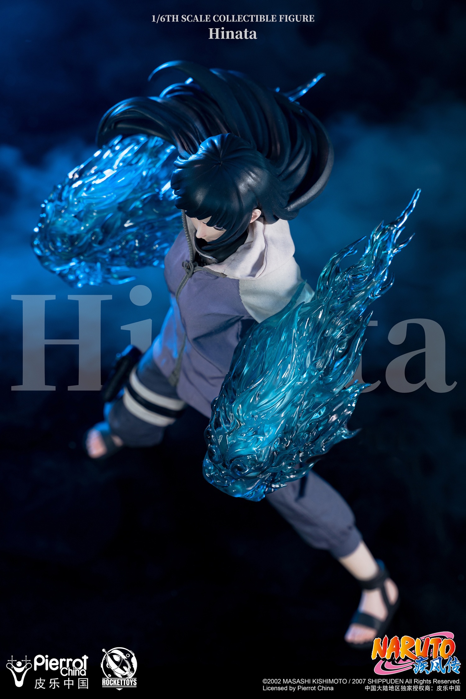 Rocket Toys 1:6 Naruto Hinata Collectible Figure [ROC-006] - EKIA