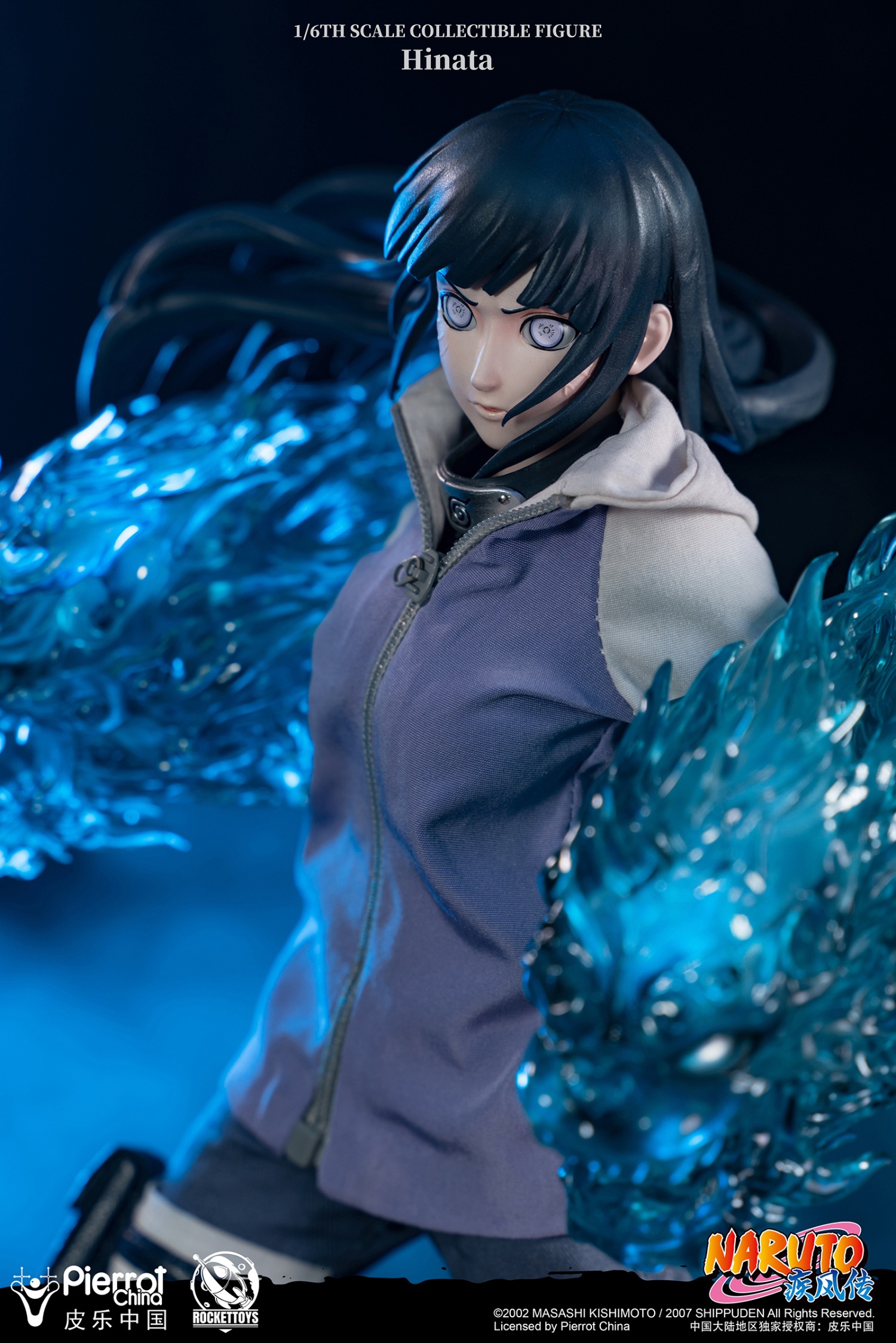 Rocket Toys 1:6 Naruto Hinata Collectible Figure [ROC-006] - EKIA 