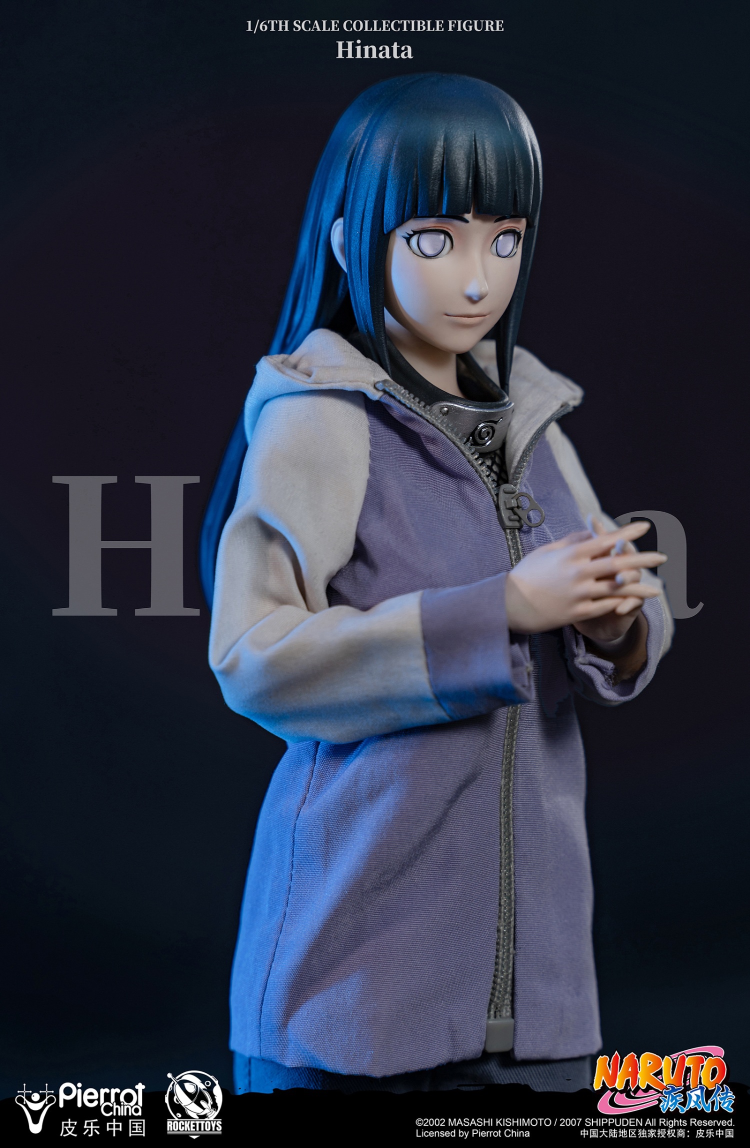 Rocket Toys 1:6 Naruto Hinata Collectible Figure [ROC-006] - EKIA
