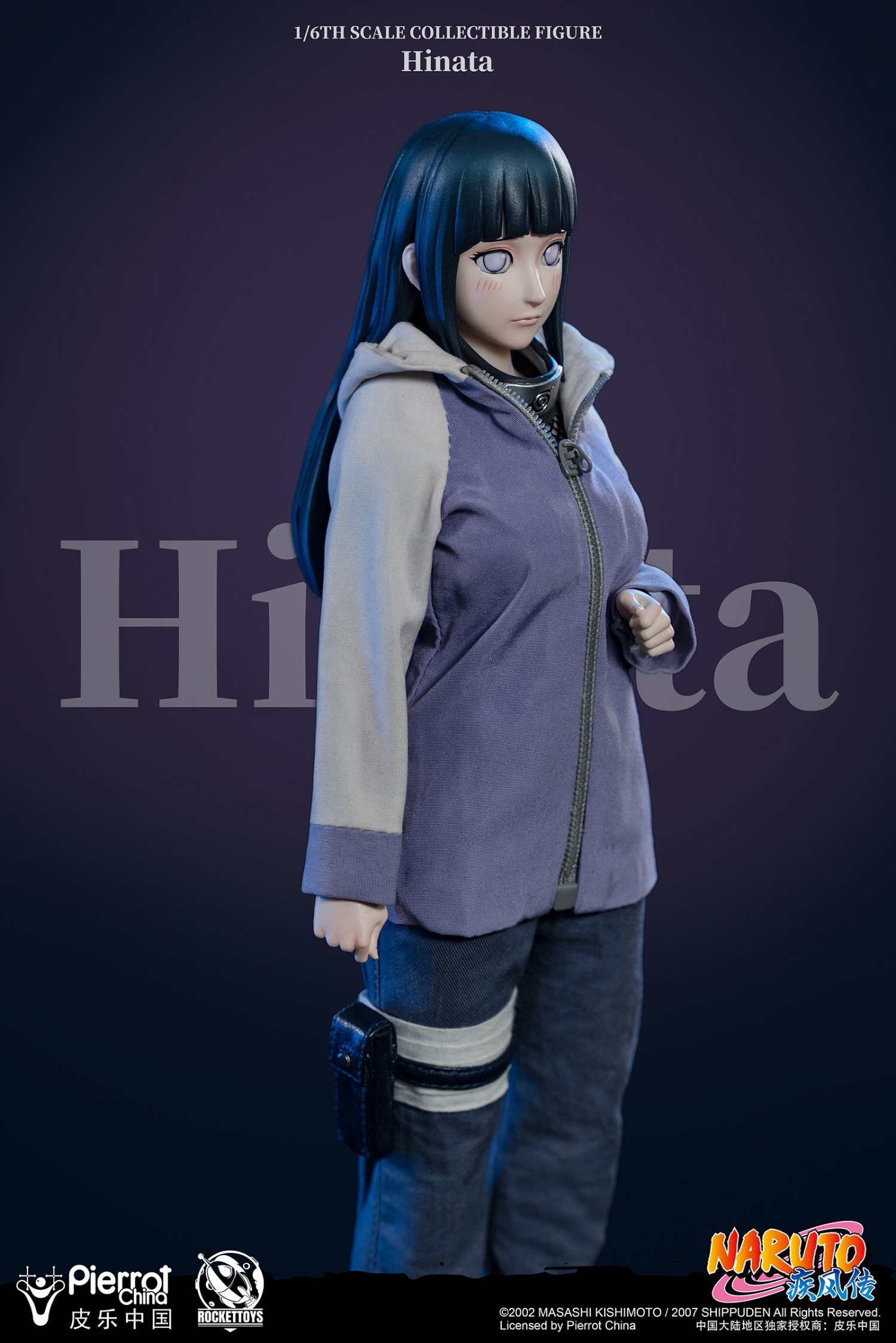 Rocket Toys 1:6 Naruto Hinata Collectible Figure [ROC-006] - EKIA