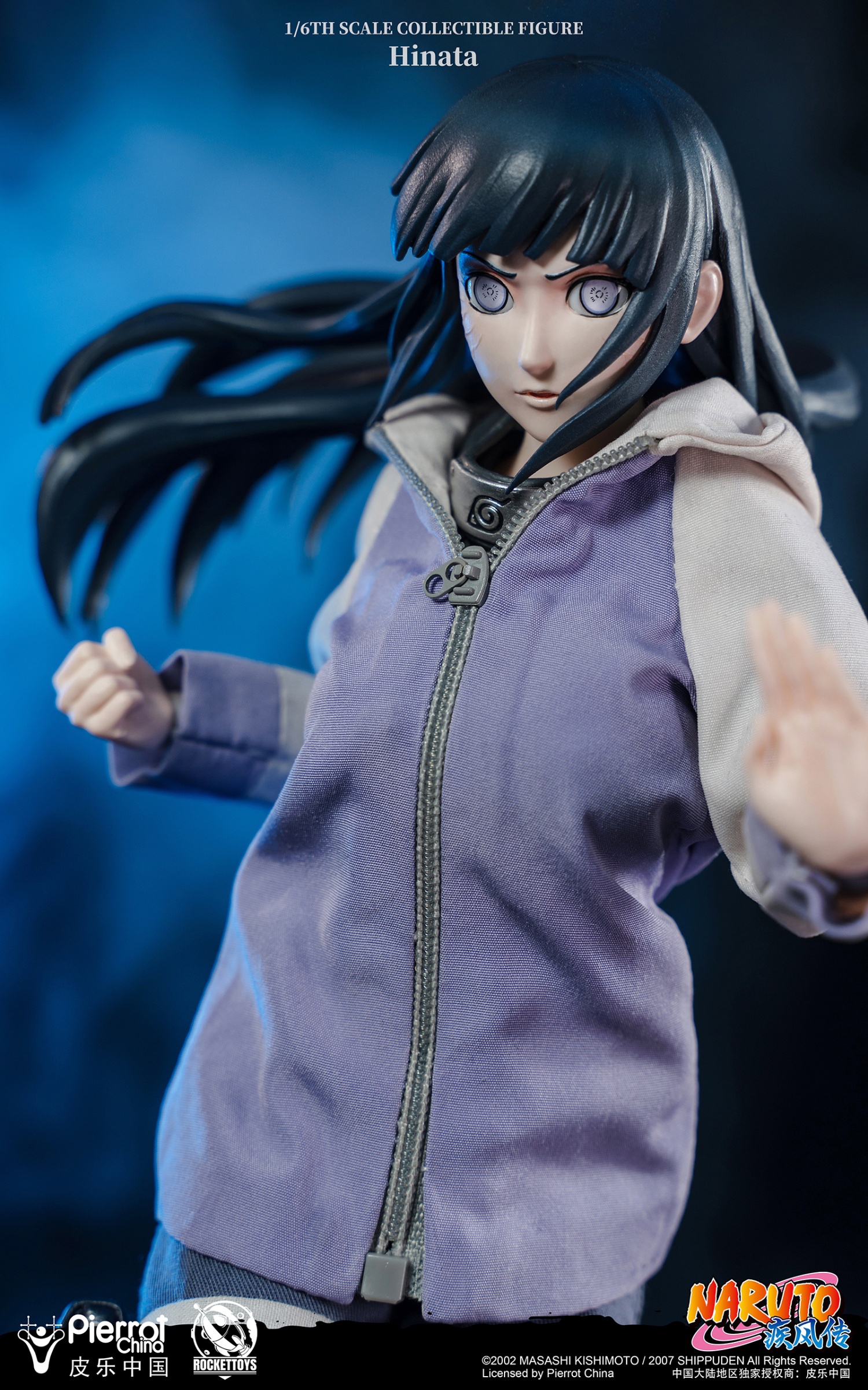 Rocket Toys 1:6 Naruto Hinata Collectible Figure [ROC-006] - EKIA