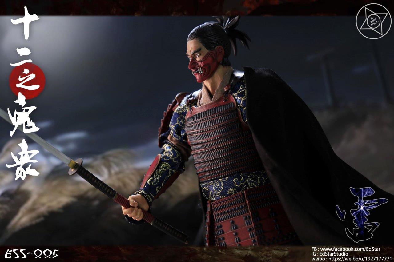 Ed Star 1/6 Twelve Ghost Samurai Thunder Boxed Figure [ESS