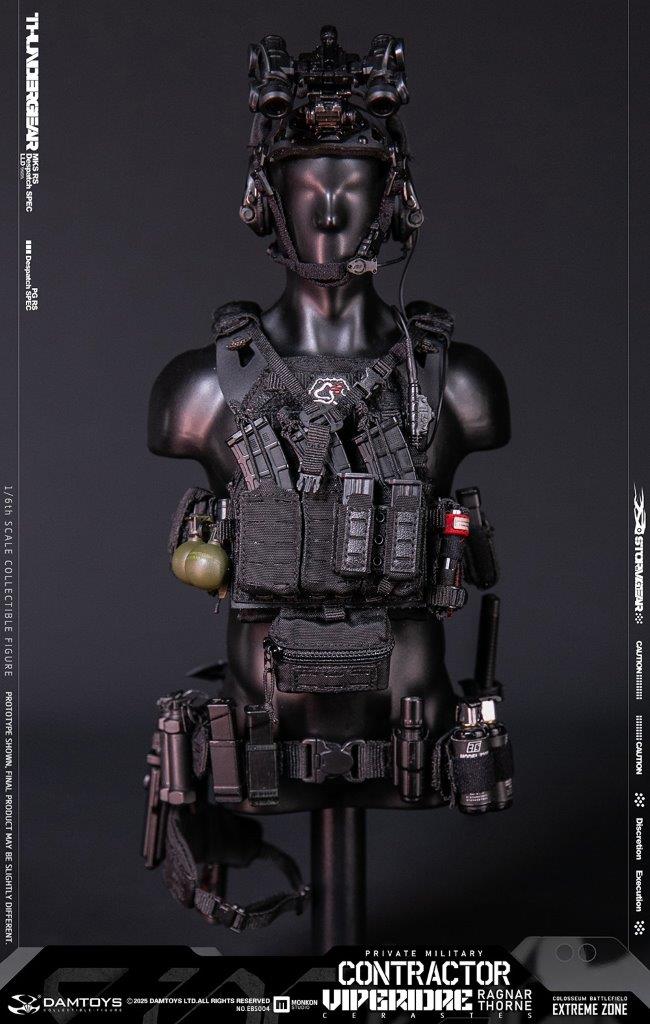 DAM Toys 1/6 EXTREME ZONE PMC “VIPERIDAE CERASTES”RAGNAR THORNE