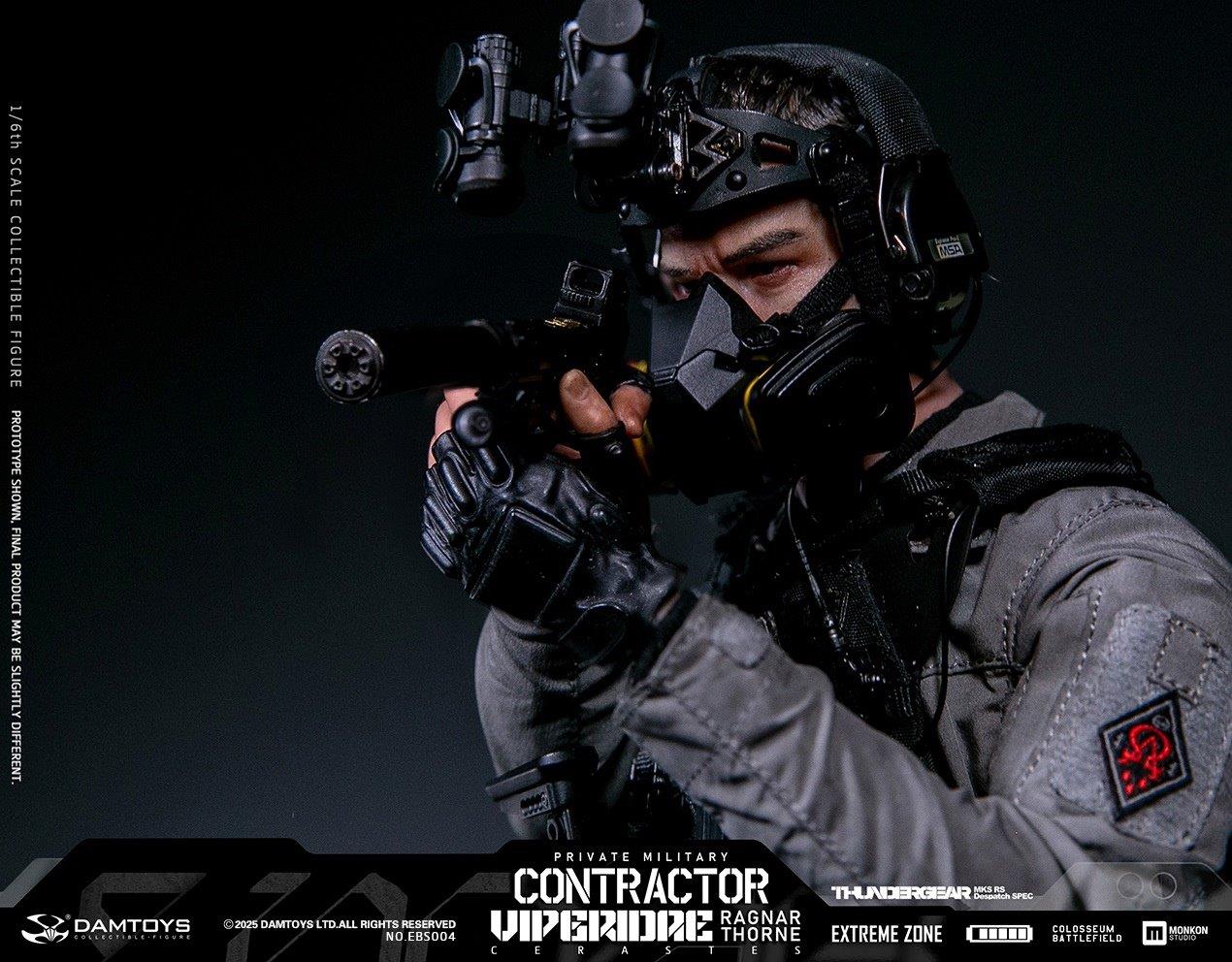 DAM Toys 1/6 EXTREME ZONE PMC “VIPERIDAE CERASTES”RAGNAR THORNE