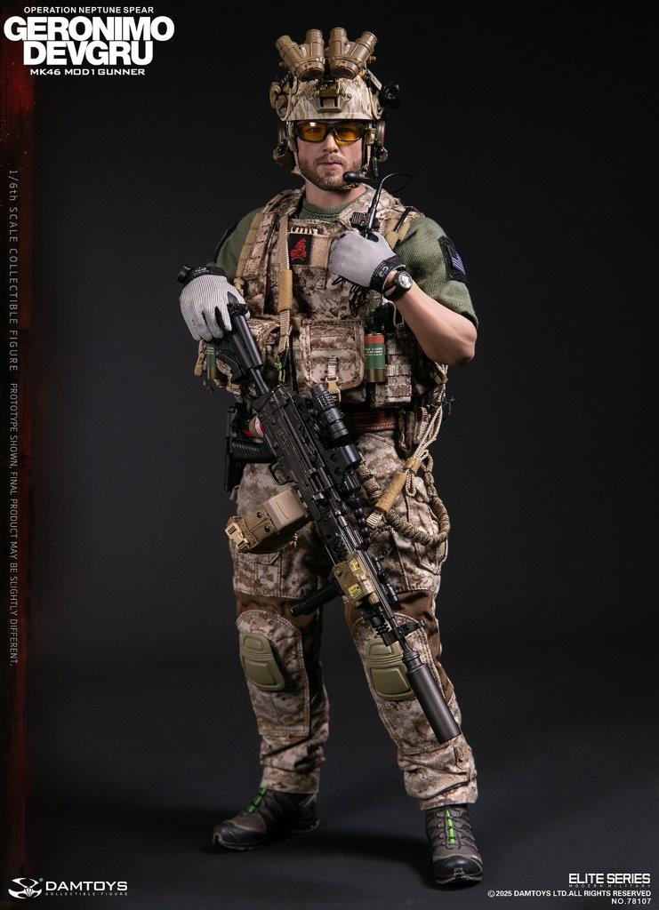1/6 フィギュア　DEVGRU　カスタム DAM Toys 1/6 DEVGRU Operation Neptune Spear “GERONIMO” MK46